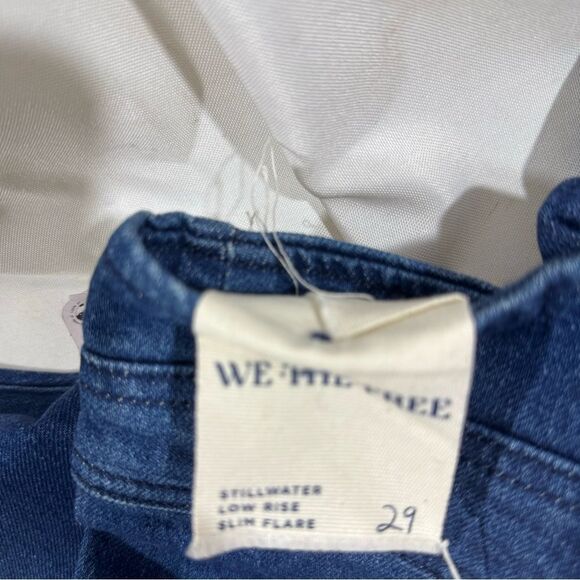 We The Free Stillwater Lowrise Women's Blue Jeans Size 29 NWT - Picture 7 of 9